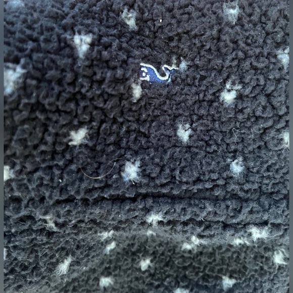 Vineyard vines 1/2 half zip fleece pullover women XS extra small - Picture 6 of 7